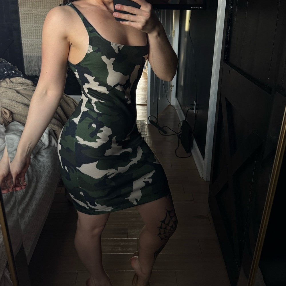 Camo dress